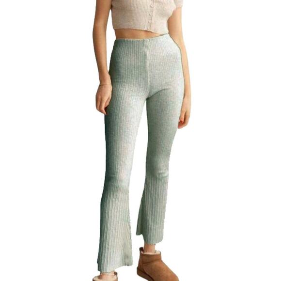 Urban Outfitters Green Wide Leg Pants - Picture 4 of 13